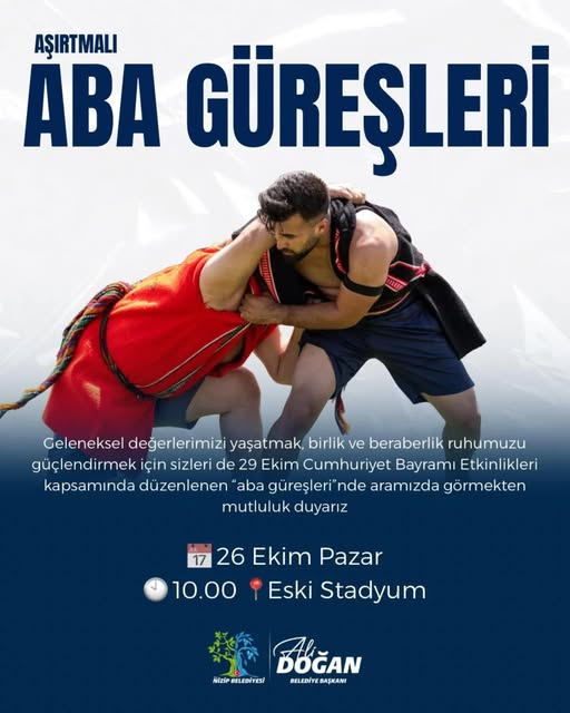  Aşırtmalı Aba Güreşi