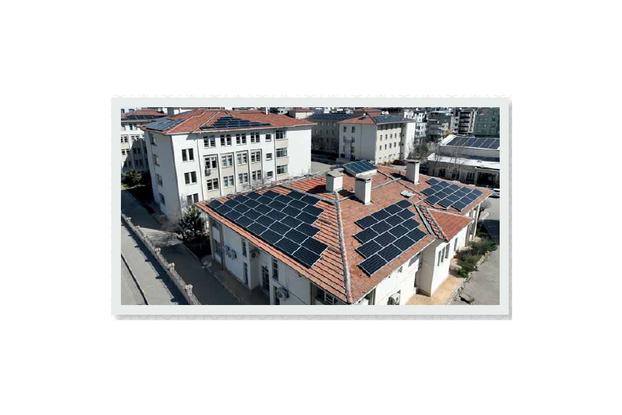 BELEDİYE BİNAMIZDA GÜNEŞ ENERJİ SİSTEMİ İLE KENDİ ELEKTRİĞİMİZİ ÜRETTİK