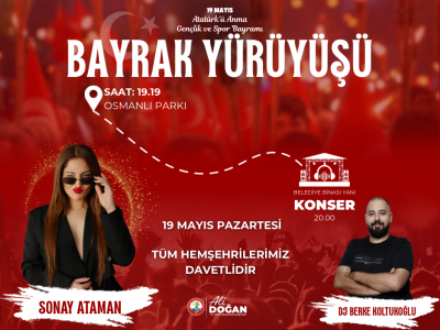 Nizip Bayrak Yürüyüşü’nde Buluşuyor