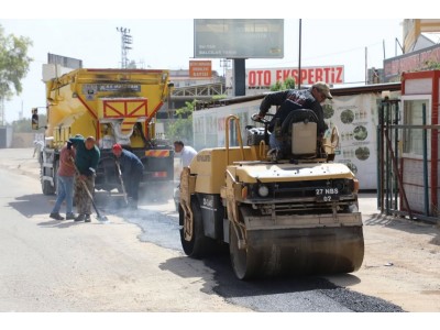 Başkanımız Ali Doğan Fıstık Hali Çevresinde Devam Eden Yol Düzenleme Çalışmalarını Yerinde İnceledi