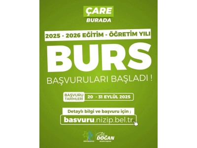 Üniversite Burs Başvuruları Başladı