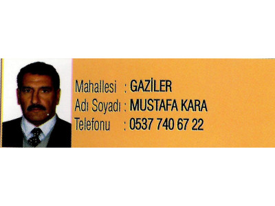 Muhtarlarımız