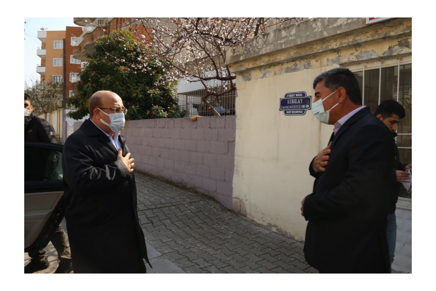 Başkanımız Mehmet Sarı, Fırat ve Menderes Mahalle Muhtarlarımızı Ziyaret Etti