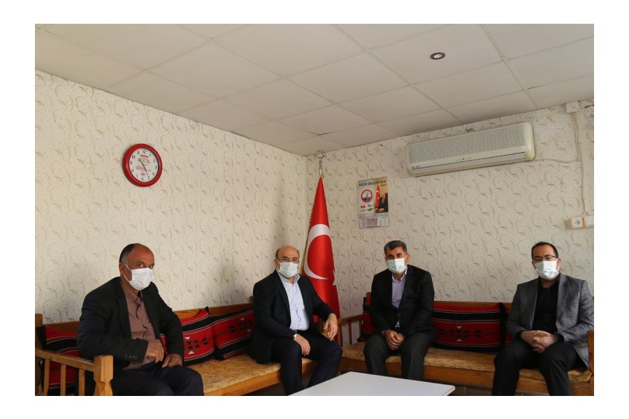Başkanımız Mehmet Sarı, Fırat ve Menderes Mahalle Muhtarlarımızı Ziyaret Etti