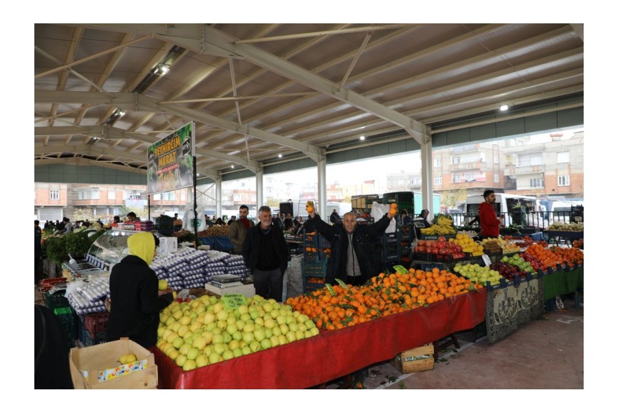 İkinci Semt Pazarı'mız ilçemize hayırlı olsun.