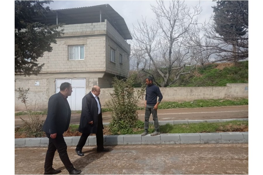 Başkanımız Mehmet Sarı Sahada Çalışmaları İnceledi