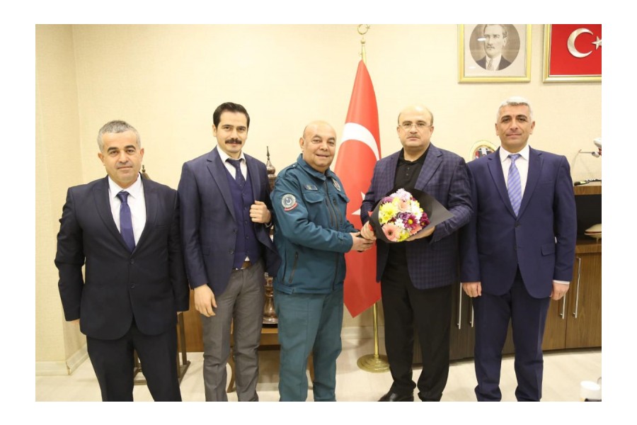 Nizip Gümrük Müdürümüz Murat Avcu’yu ve Gümrük Müdürlüğü Personellerini Belediyemizde misafir ettik.