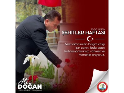 14 - 20 Nisan Şehitler Haftası