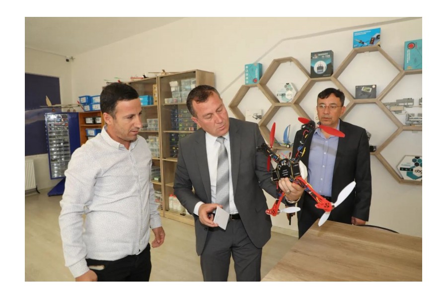 Belediye Başkanımız Ali Doğan, Bilim Merkezimizi Ziyaret Etti