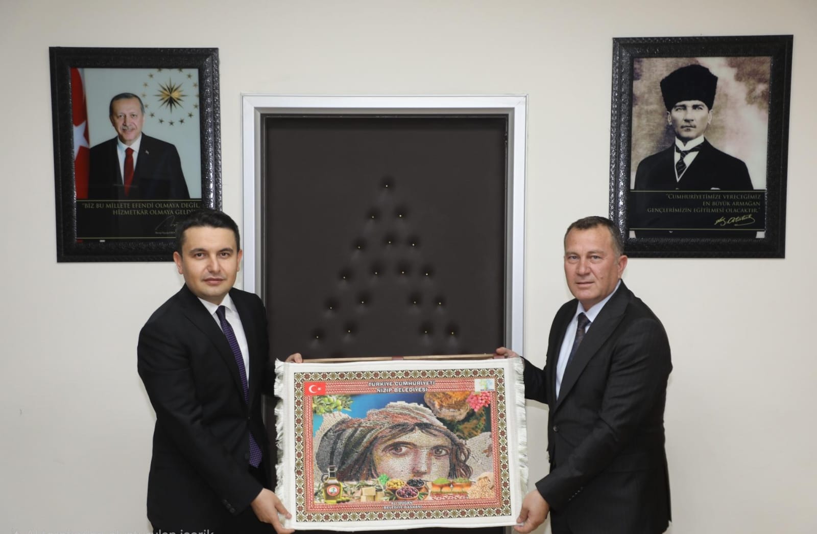 Başkan Doğan’dan Mülki Amirlerine Nezaket Ziyareti