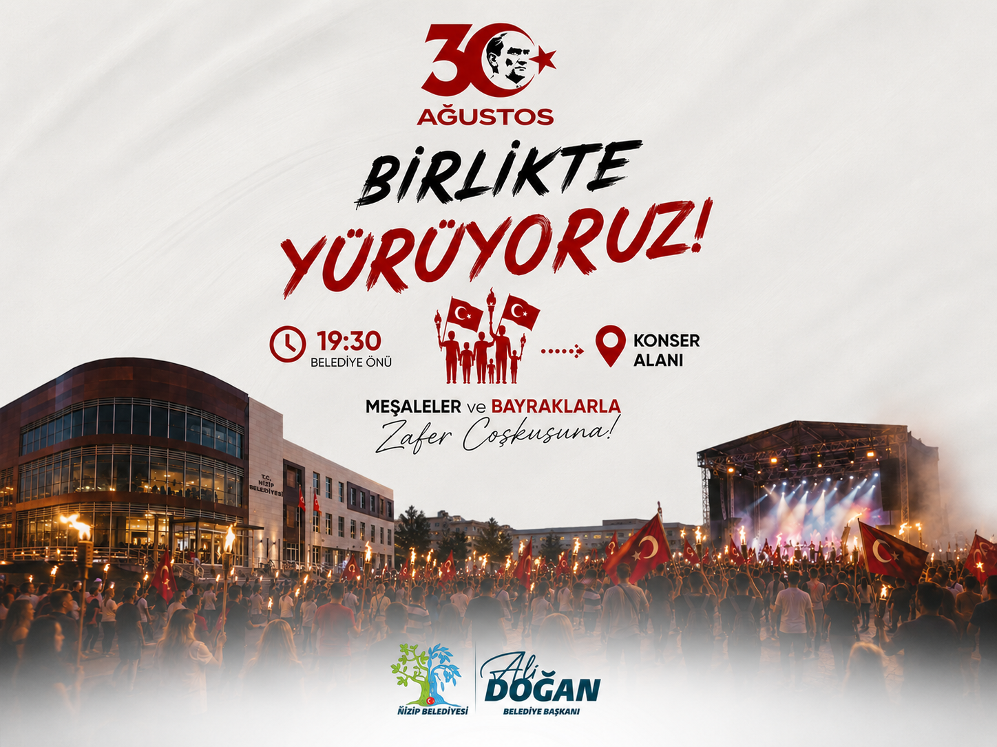 Başkan Doğan’dan Zafer Bayramı Kutlamalarına Davet